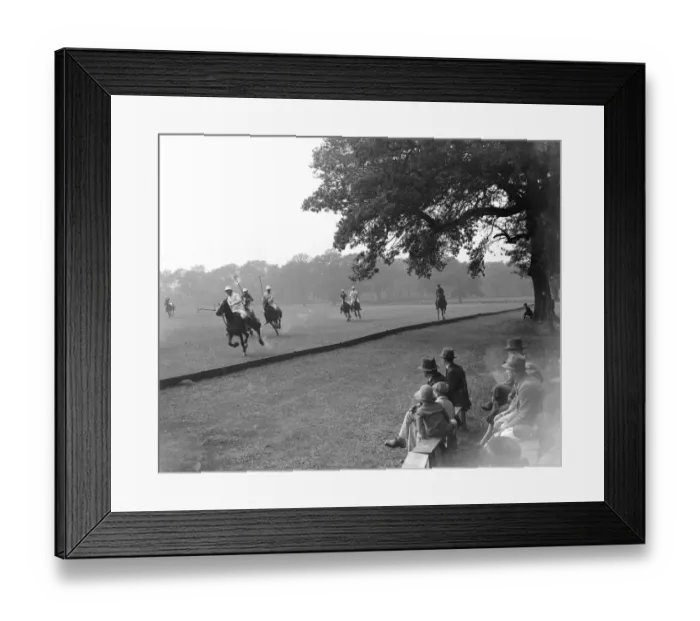 Framed Print : Polo at Chislehurst, Kent. 1934 Framed Print : Polo at Chislehurst, Kent. 1934