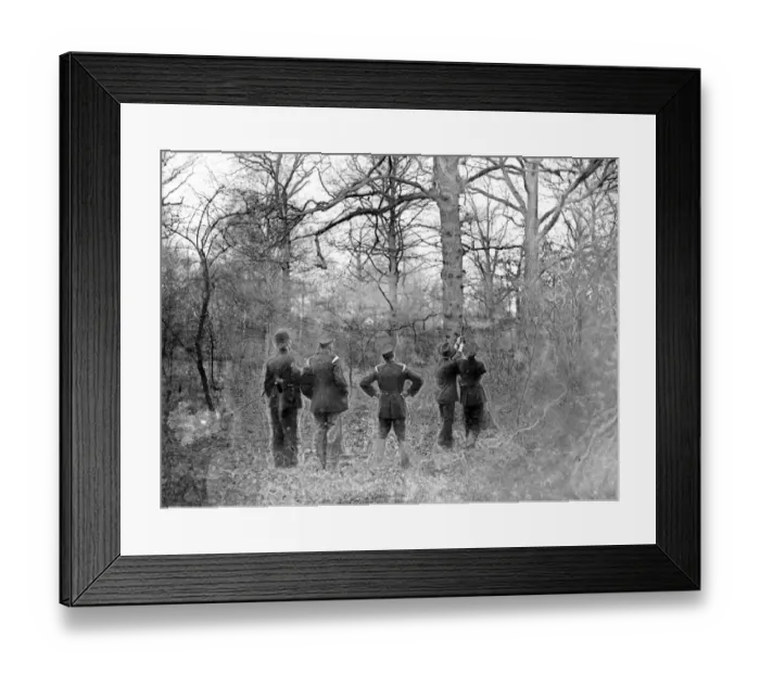 Framed Print : Commons fire at St Pauls Cray, Kent. 1934 Framed Print : Commons fire at St Pauls Cray, Kent. 1934