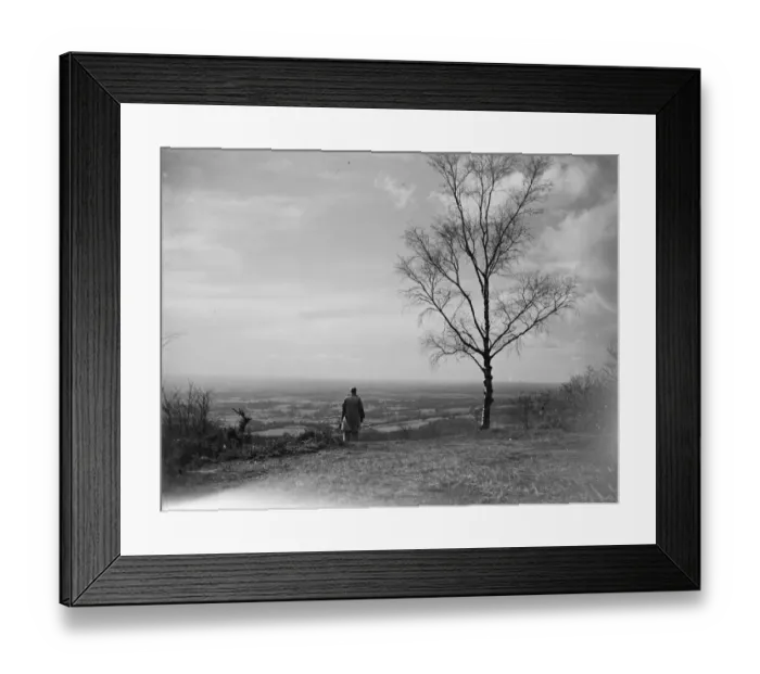 Framed Print : Beacon Top. Ide Hill 1935