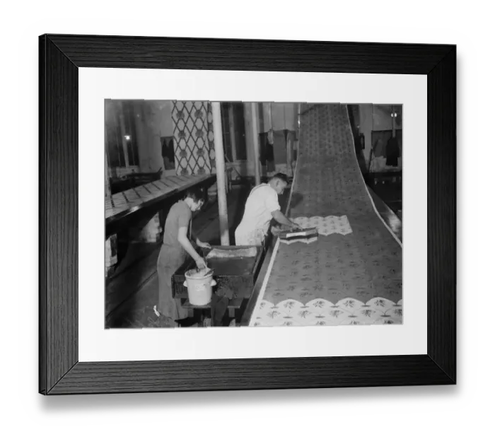 Framed Print : Dartford Prints Works. 1934 Framed Print : Dartford Prints Works. 1934