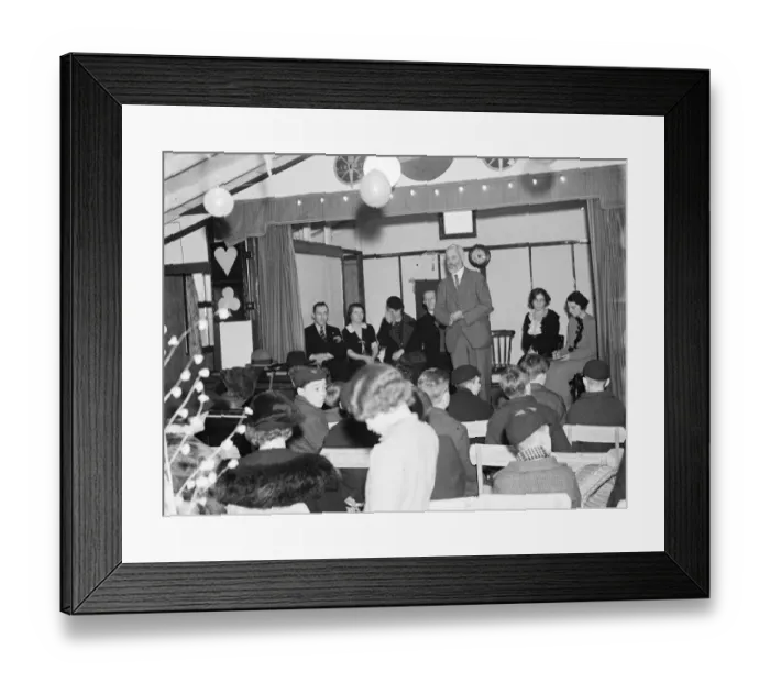 Framed Print : Bazaar in Lamorbey, Kent. 1936 Framed Print : Bazaar in Lamorbey, Kent. 1936