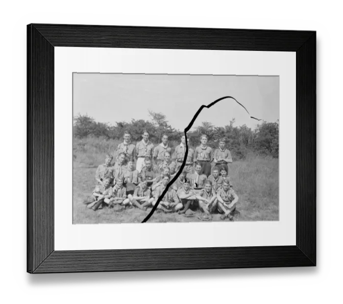 Framed Print : Kent Scouts inspection in preparation for the 5th World Scout Jamboree in Holland Framed Print : Kent Scouts inspection in preparation for the 5th World Scout Jamboree in Holland