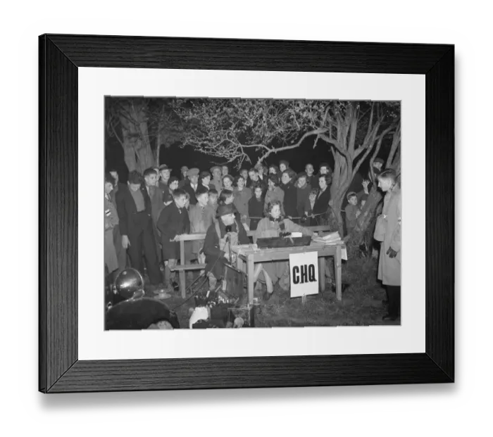 Framed Print : ARP ( air raid precaution ) demonstration at Horton Kirby, Kent. 1938 Framed Print : ARP ( air raid precaution ) demonstration at Horton Kirby, Kent. 1938