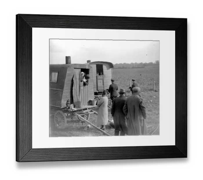 Framed Print : Gipsy Eviction (Chelsfield) Used in Blood and Roses - the centenary year folk music Framed Print : Gipsy Eviction (Chelsfield) Used in Blood and Roses - the centenary year folk music
