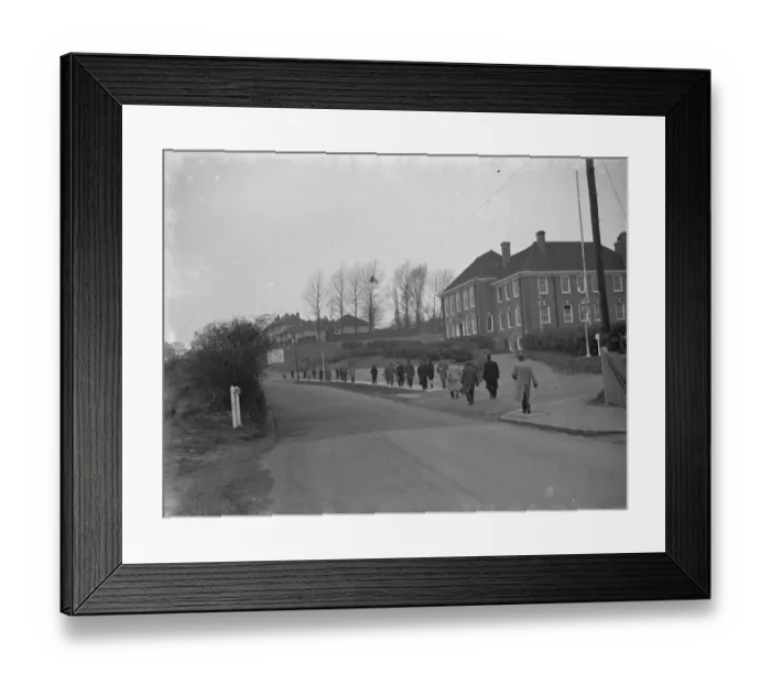 Framed Print : Crofton road in Orpington. 1939 Framed Print : Crofton road in Orpington. 1939