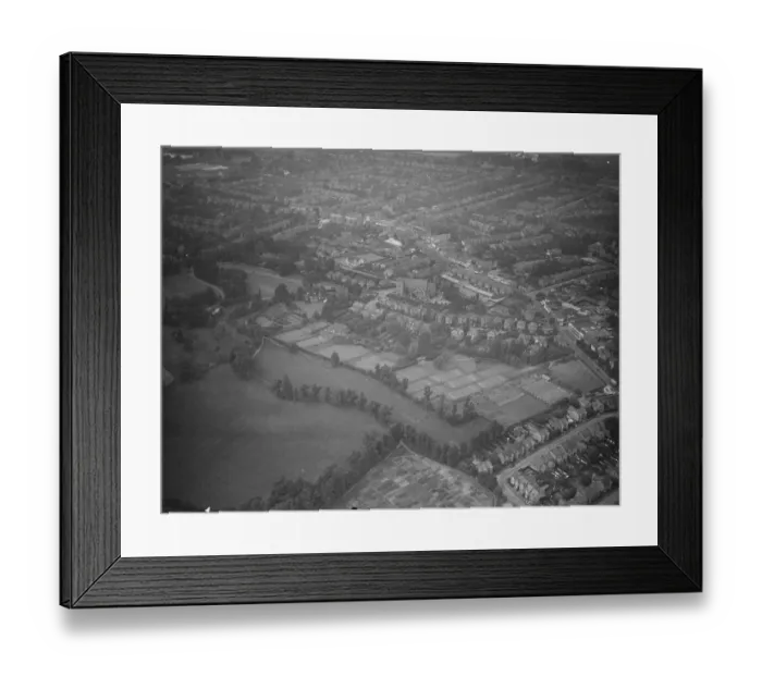 Framed Print : An aerial view of Sidcup, Kent. 1939 Framed Print : An aerial view of Sidcup, Kent. 1939