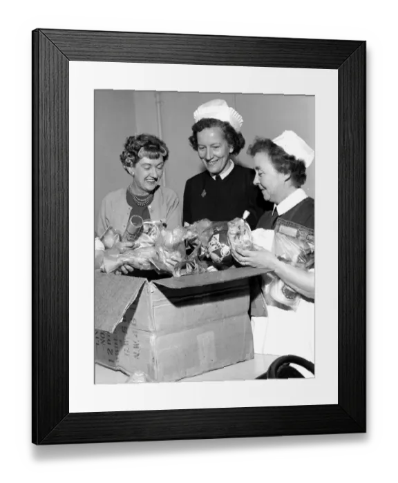Framed Print : Youngest Matron in Britain ? Helping to sort and pack toys for nearly 70 young patients Framed Print : Youngest Matron in Britain ? Helping to sort and pack toys for nearly 70 young patients