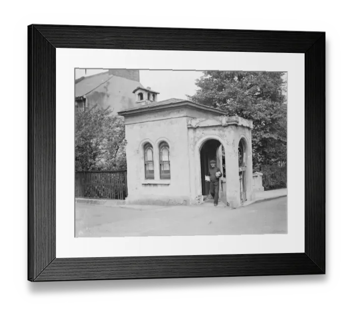 Framed Print : The entrance to a building that is a shipping, pilots and watermens agency Framed Print : The entrance to a building that is a shipping, pilots and watermens agency