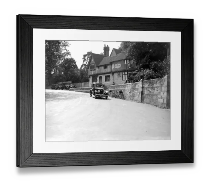 Framed Print : View of Penshurst in Kent. 1933 Framed Print : View of Penshurst in Kent. 1933