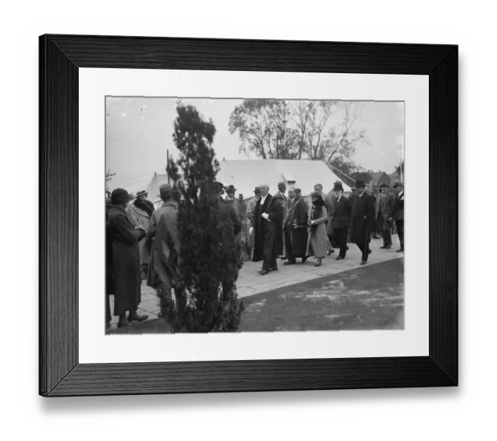 Framed Print : John Barnes at a opening ceremony at Well Hall in Eltham, Kent. 1936 Framed Print : John Barnes at a opening ceremony at Well Hall in Eltham, Kent. 1936