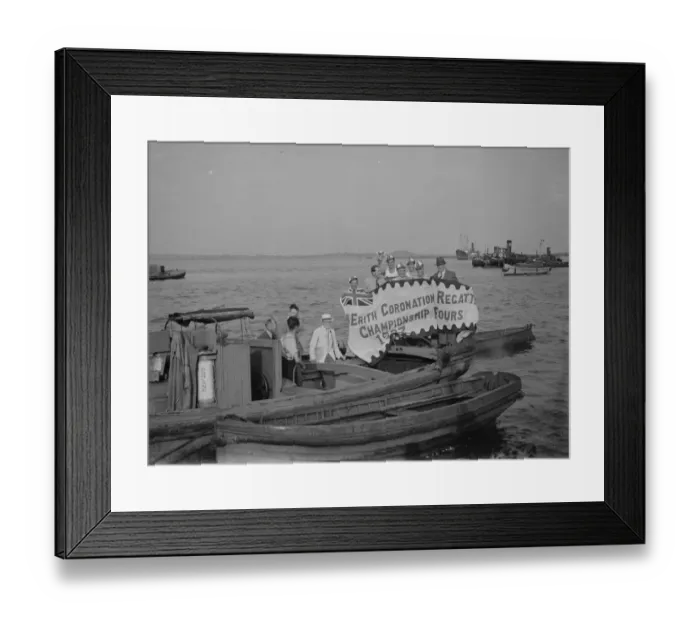 Framed Print : Erith Regatta. 7 August 1937 Framed Print : Erith Regatta. 7 August 1937