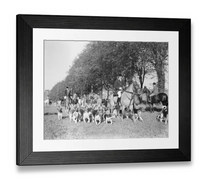 Framed Print : Captain E H Colville at the Royal Artillery Drag Hunt on Gn Street Green in Woolwich Framed Print : Captain E H Colville at the Royal Artillery Drag Hunt on Gn Street Green in Woolwich