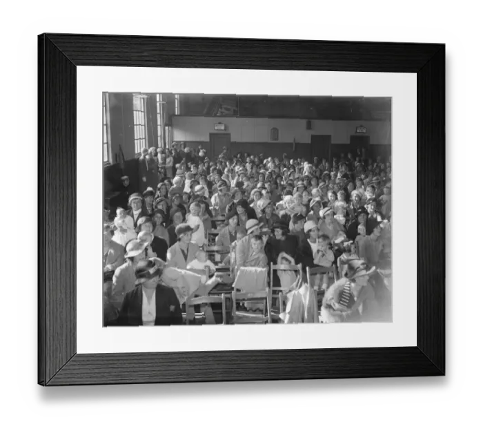 Framed Print : The baby show at Dartford, Kent. 1938 Framed Print : The baby show at Dartford, Kent. 1938