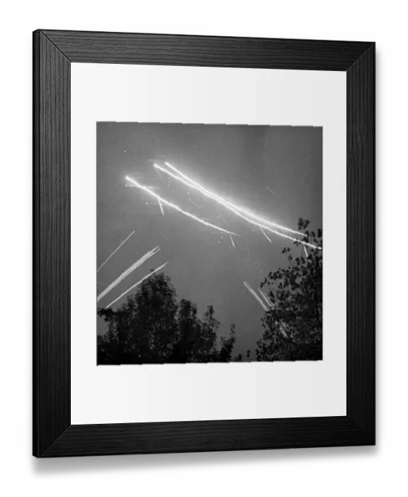 Framed Print : John Topham slide show John Topham presentation Topham lecture Vapour trails in Framed Print : John Topham slide show John Topham presentation Topham lecture Vapour trails in