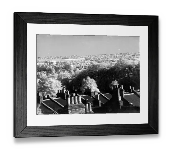 Framed Print : Infra-red view of Cray Valley, Kent. 1934 Framed Print : Infra-red view of Cray Valley, Kent. 1934
