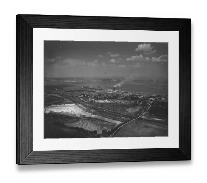 Framed Print : An aerial view of Stone in Kent. 1939
