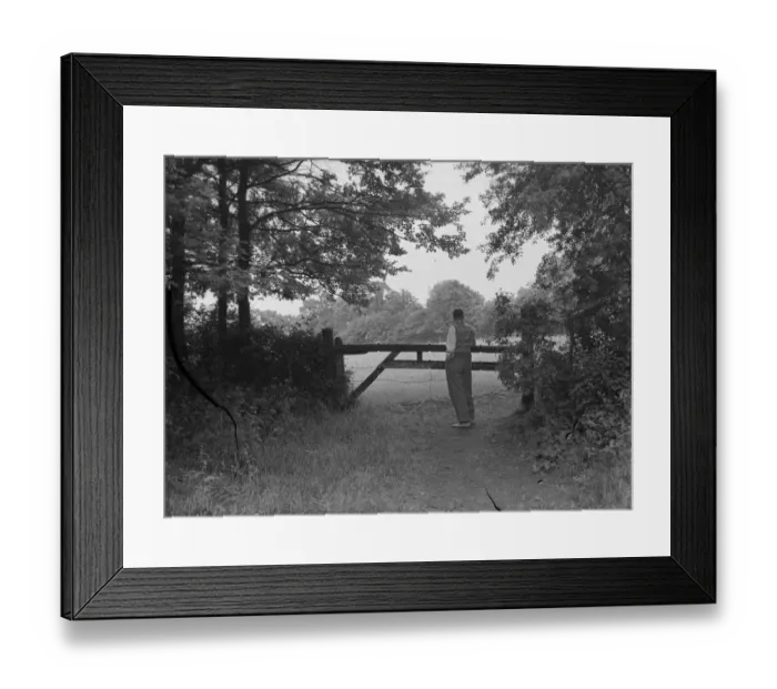 Framed Print : Taking in the view from a field on Farthing Street in Farnborough, Kent, which Framed Print : Taking in the view from a field on Farthing Street in Farnborough, Kent, which