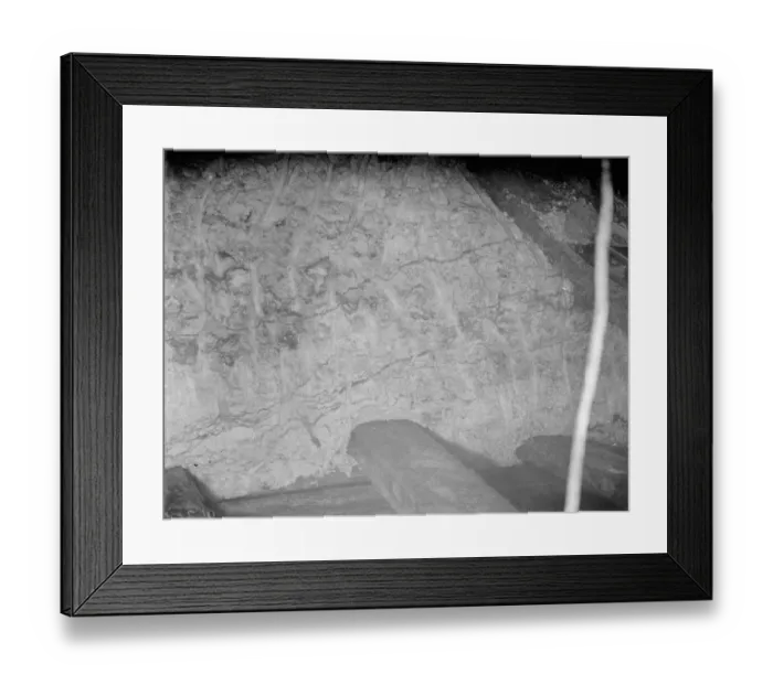 Framed Print : Work on the Dartford Tunnel. The process of cementation in which holes are bored Framed Print : Work on the Dartford Tunnel. The process of cementation in which holes are bored