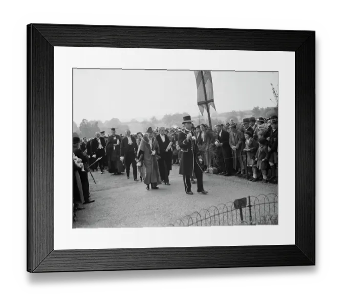 Framed Print : Bexley Carter celebrations ( incorporation as a borough ); the Mayoral procession