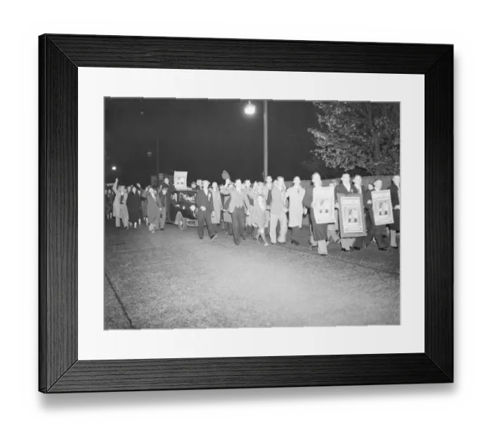 Framed Print : On winning the Dartford by - election, Mrs Janet Jennie Adamson, Labour Party Framed Print : On winning the Dartford by - election, Mrs Janet Jennie Adamson, Labour Party