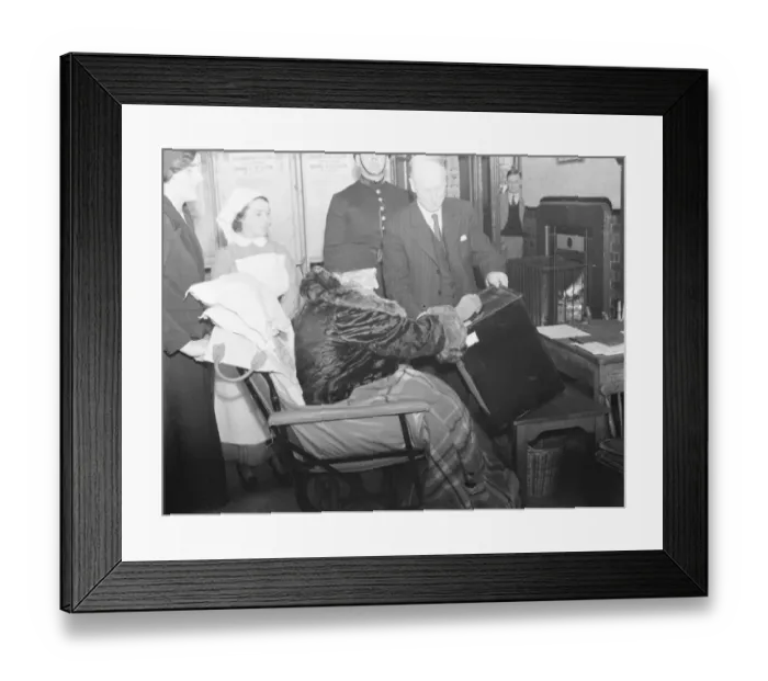 Framed Print : May, Countess of Limerick casting her vote in the Dartford by - election, as P Framed Print : May, Countess of Limerick casting her vote in the Dartford by - election, as P