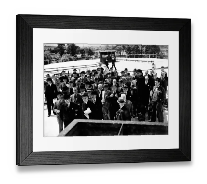 Framed Print : Dartford Sewage Works. 1935 Framed Print : Dartford Sewage Works. 1935