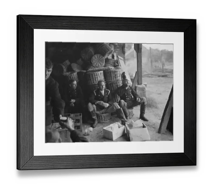 Framed Print : Padham farm fire in Swanley. Fireman take a break from fighting the fire Framed Print : Padham farm fire in Swanley. Fireman take a break from fighting the fire