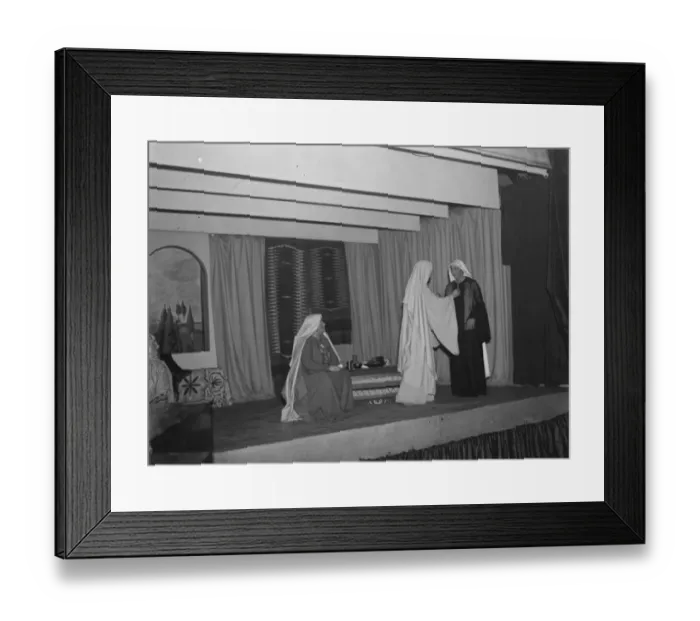 Framed Print : A play performed by the Eynsford Womens Institute. 1937 Framed Print : A play performed by the Eynsford Womens Institute. 1937
