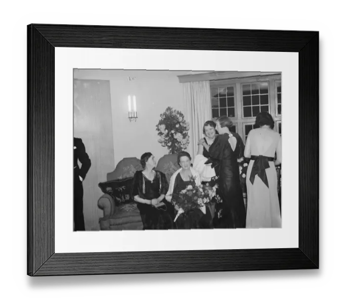 Framed Print : David Griegs birthday party in Farnborough. 1935 Framed Print : David Griegs birthday party in Farnborough. 1935