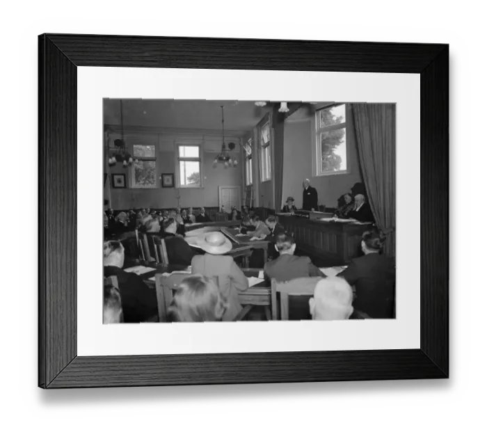 Framed Print : S K Keyes. Freeman of Dartford. 1937 Framed Print : S K Keyes. Freeman of Dartford. 1937