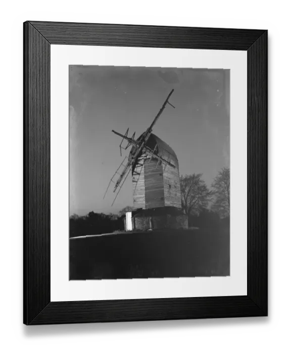 Framed Print : Keston Mill. 5 May 1937 Framed Print : Keston Mill. 5 May 1937
