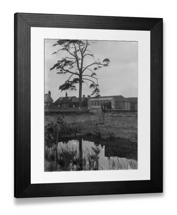 Framed Print : Scadbury Stocks, Bromley, Kent. 1935 Framed Print : Scadbury Stocks, Bromley, Kent. 1935