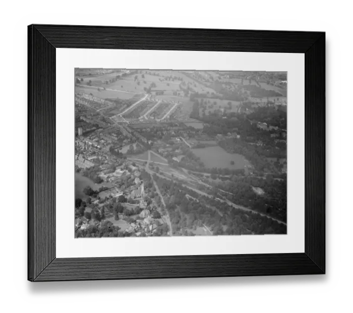 Framed Print : An aerial view of Chislehurst Common in Kent. 1939