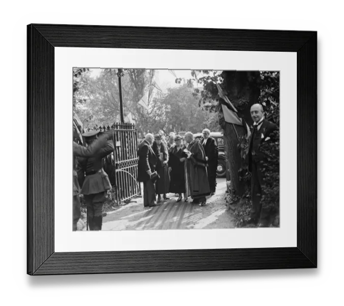 Framed Print : Princess Helena Victoria opens the YMCA bazaar at Dartford in Kent. The Princess Framed Print : Princess Helena Victoria opens the YMCA bazaar at Dartford in Kent. The Princess