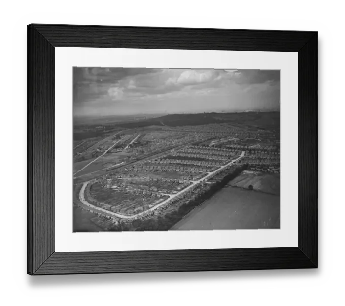 Framed Print : An aerial view of Welling, Kent. 1939 Framed Print : An aerial view of Welling, Kent. 1939