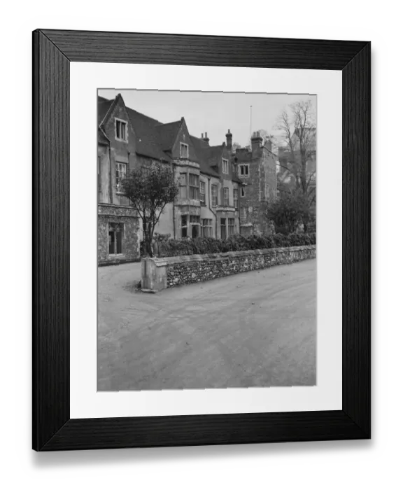 Framed Print : The Deanery in Canterbury. 1937 Framed Print : The Deanery in Canterbury. 1937
