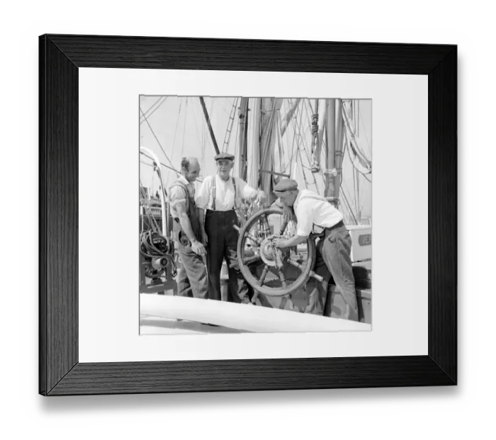 Framed Print : Personalities of the barge race at Greenhithe, Kent. 18 June 1962 Framed Print : Personalities of the barge race at Greenhithe, Kent. 18 June 1962