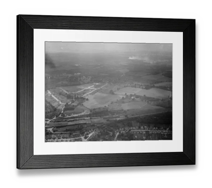 Framed Print : An aerial view of Orpington, Kent. 1939 Framed Print : An aerial view of Orpington, Kent. 1939