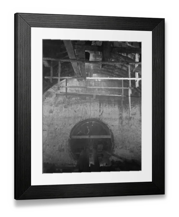 Framed Print : The construction of the Dartford Tunnel, where recently a pilot tunnel was completed Framed Print : The construction of the Dartford Tunnel, where recently a pilot tunnel was completed