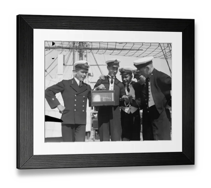 Framed Print : Prize Day on the HMS Worcester, the training ship of the Thames Nautical Training Framed Print : Prize Day on the HMS Worcester, the training ship of the Thames Nautical Training