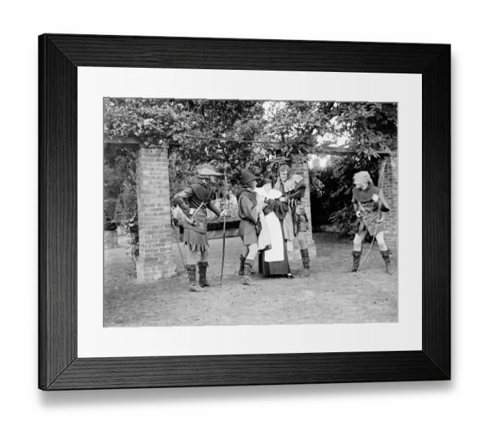 Framed Print : A pageant at Orpington, Kent 1935