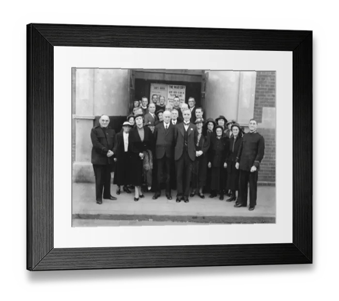 Framed Print : The Salvation Armys jubilee in Dartford, Kent. 1936
