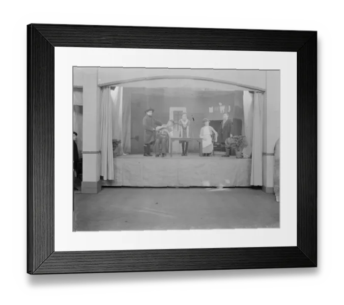 Framed Print : Children of St Mary Cray Council School in Bromley, Kent, perform in a stage concert