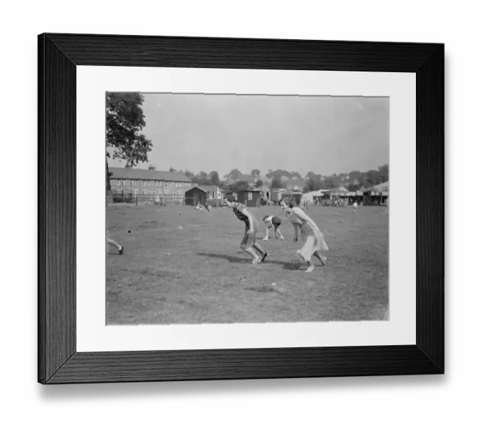 Framed Print : Womens race at Footscray Fete in Kent. 1939 Framed Print : Womens race at Footscray Fete in Kent. 1939