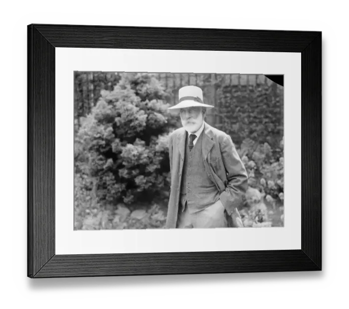 Framed Print : Scientist in Sidcup, Kent. 1935. F D Solomon FHAS Framed Print : Scientist in Sidcup, Kent. 1935. F D Solomon FHAS