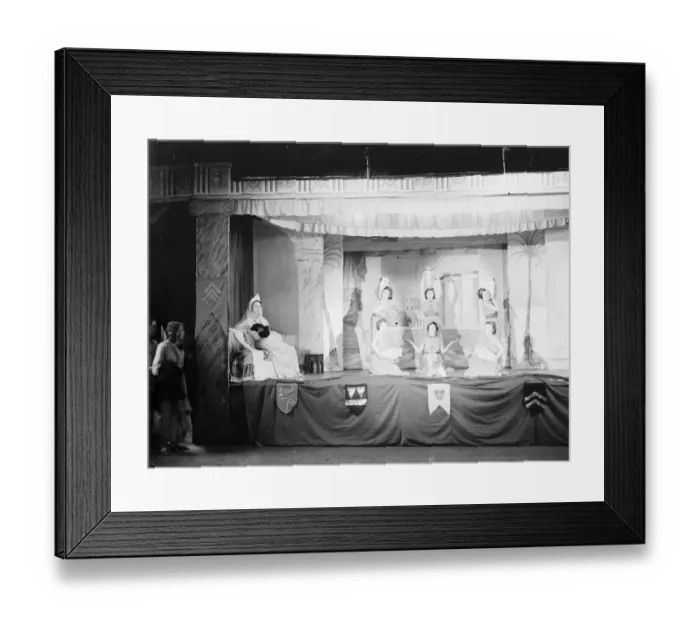 Framed Print : A performance by the school children at Our Ladys High School in Dartford, Kent Framed Print : A performance by the school children at Our Ladys High School in Dartford, Kent