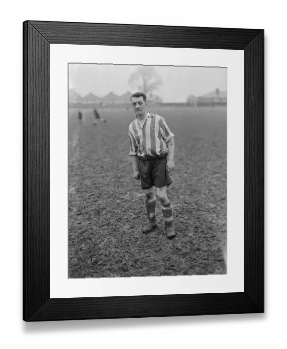Framed Print : Dartford versus Charlton, football. Joe Harron. 1937 Framed Print : Dartford versus Charlton, football. Joe Harron. 1937