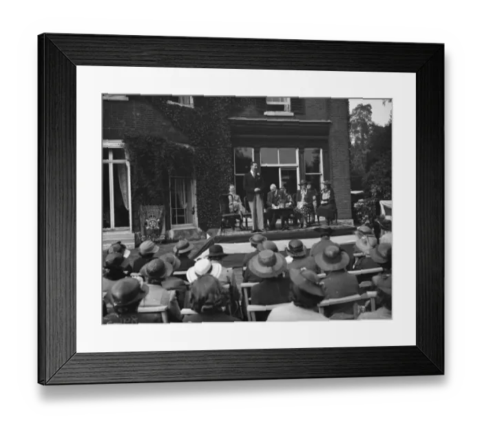 Framed Print : The Primrose League Fete in Chislehurst, Kent. 1938