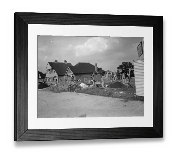 Framed Print : REM Estate, Dartford. 21 September 1937 Framed Print : REM Estate, Dartford. 21 September 1937