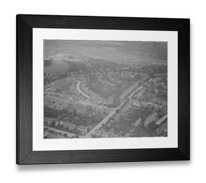 Framed Print : An aerial view of Sidcup, Kent. 1939